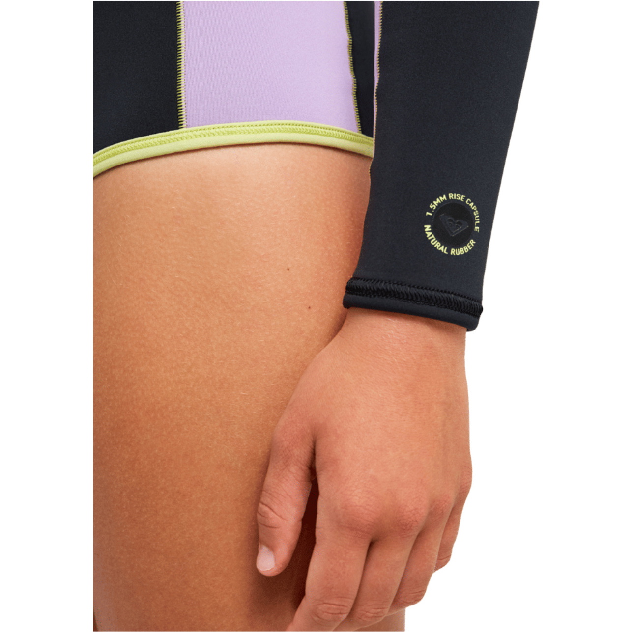 2026 Roxy Womens Rise Natural Cheeky 1.5mm Long Sleeve Spring Wetsuit 26BW243502 - Viola
